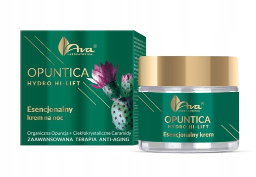 AVA LABORATORIUM OPUNTICA HYDRO HI-LIFT NOČNÝ KRÉM 50 ml