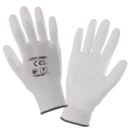 PU RUKAVICE BIELE L230109P,