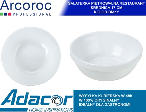 Stohovateľná miska na šalát 17 cm REŠTAURÁCIA ARCOROC