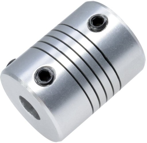 FLEXIBILNÁ HLINÍKOVÁ SPOJKA 5x8mm