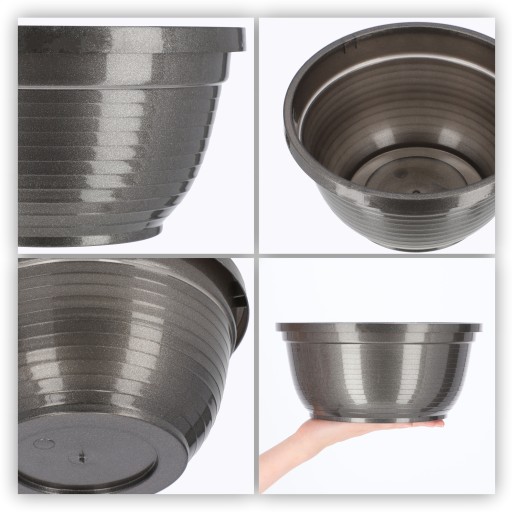 CINTORINOVÝ HROBOK PLASTOVÝ KVETINÁČ CINTORÍN 26cm
