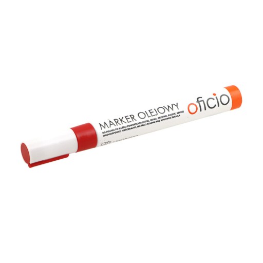 OFICIO OLEJOVÝ ZNAČOVAČ ČERVENÝ 1-3MM