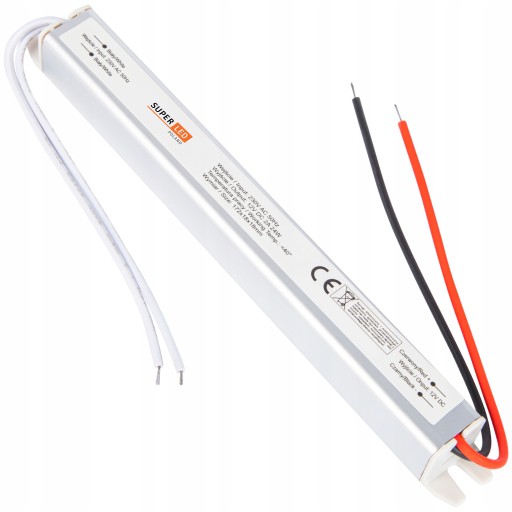 Ultra tenký zdroj pre LED pásiky IP20 12V DC 2A 24W na nábytok