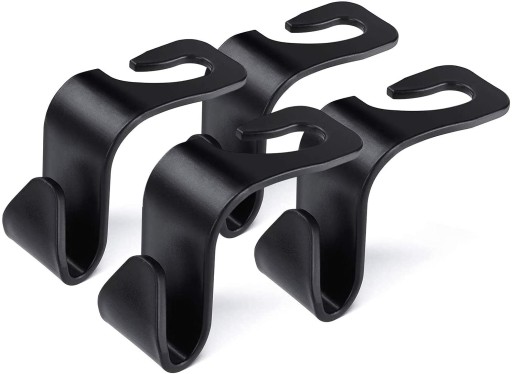 4x Hanger Hanger Držiak na opierku hlavy Nákupy pre autosedačku do auta