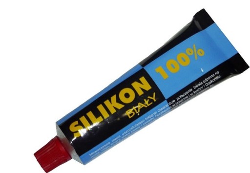 Univerzálny silikón BIELY 60 ml pre teplotu 150*C