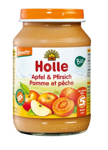 Holle jablko broskyňa 190 gramov