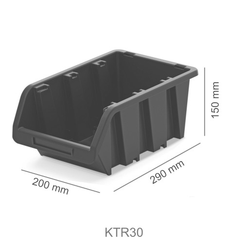 Zásobník, kyveta KTR30 - 290x200x150mm