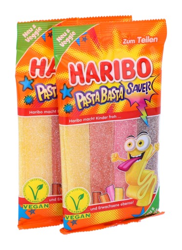 HARIBO Kyslá želé fazuľová pasta Basta Sauer 160g DE