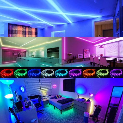 RGB LED pásik 30 SMD5050 12V 5m IP20 30041