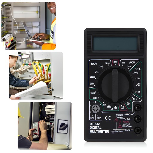 DIGITÁLNY MERAČ PRÚDU, IHLOVÝ MULTIMETER, LCD TESTER