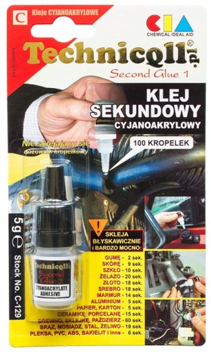 Technicqll C-129 kyanoakrylátové lepidlo 5 g