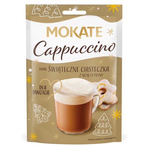 Vianočné cappuccino - vianočné pečivo 40 g Fluffy Mok Foam