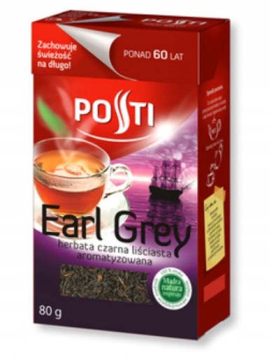 POSTI EARL GREY sypaný čierny čaj 80g