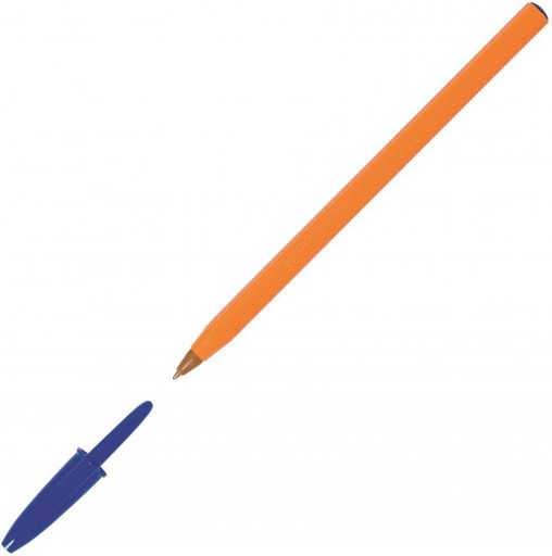 BIC ORANŽOVÝ GUĽOVÝ BOD - Farba: Modrá x 5