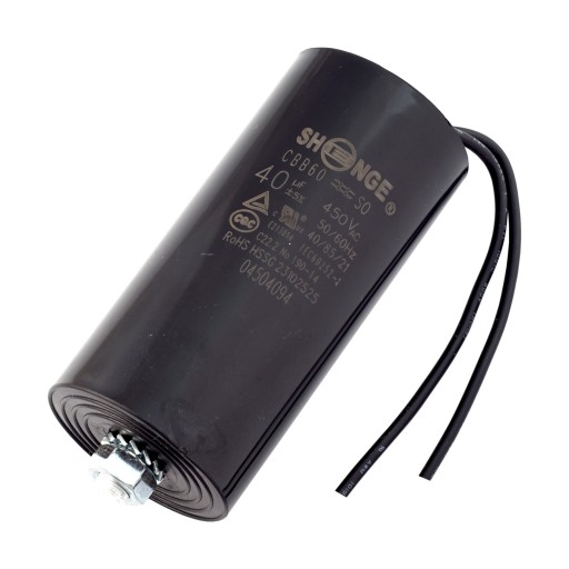 Štartovací kondenzátor 40uF 450V CBB60 SHENGE