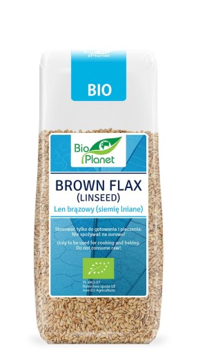 BROWN FLEX, BIO ĽANOVÉ SEMIENKO 200 g - BIO PLANET