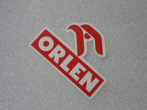 NÁLEPKA S LOGOM ORLEN DAKAR MOTOCROSS RALLYCROSS RACING NÁLEPKA 6,3 x 4,4 cm