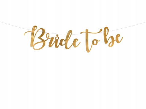Nevesta bude banner so zlatým veniec Hen Party