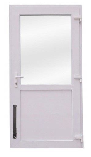 SILNÉ PODPORNÉ NOHY PRE DVERE BRÁNY 30CM PROFIL 20x30MM ČIERNE POĽSKO