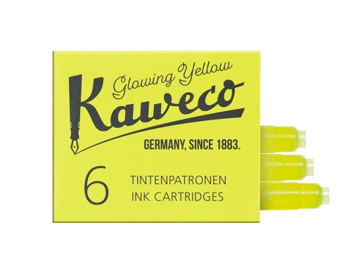 Kazety Kaweco Highlighter Yellow