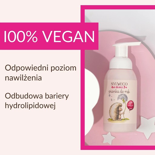 SYLVECO pre deti Pena na ruky – malina