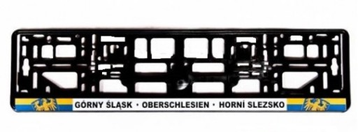 Rám ŠPZ HORNÉ SLEZSKO