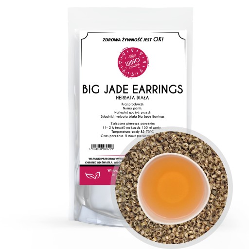 Big Jade náušnice Earling White Tea - 25g
