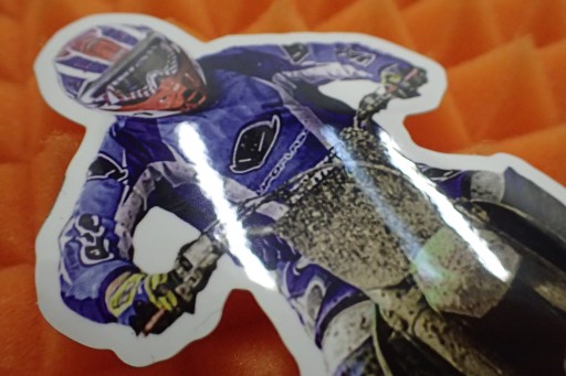 NÁLEPKA KINI MOTOCROSS DAKAR ENDURO 7,2 x 13,7 cm