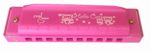 Ústna harmonika - KG Harmonica H1006 C Ružová