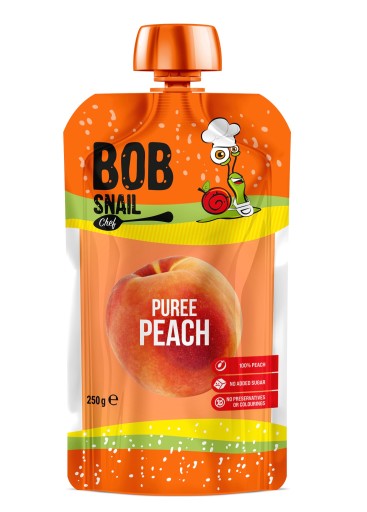Bob Slimák pyré broskyňa 250g