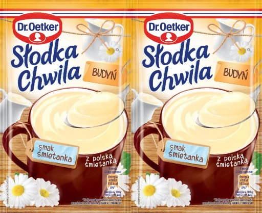 DR. Oetker Słodka Chwila Krémový puding 2 x 43 g
