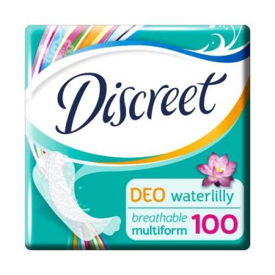 Discreet Deo Waterlity slipové vložky, 100 ks