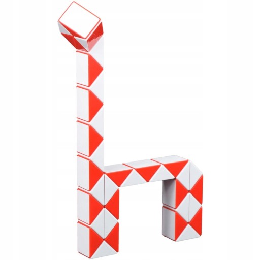 Náučná kocka puzzle VEĽKÁ hračka MAGIC SNAKE logická hra 36 EL
