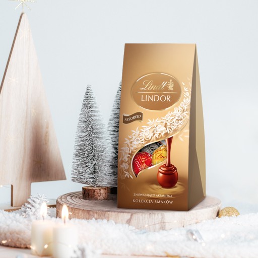 Lindt LINDOR Pralinky rôzne 100g