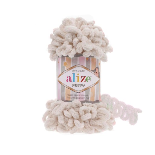 Puffy priadza - 599 Ecru