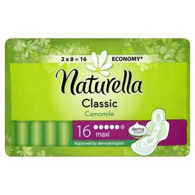 Hygienické vložky NATURELLA CLASSIC MAXI HAMAMILE X16