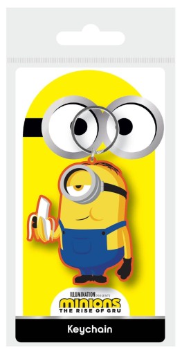 Minions Stuart Banana - gumená kľúčenka