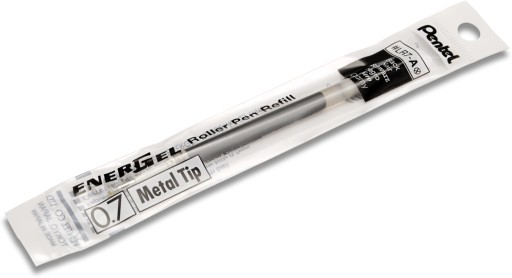 Čierna LR7 0,7mm Energel náplň pre gélové perá Pentel BL77 gélové perá