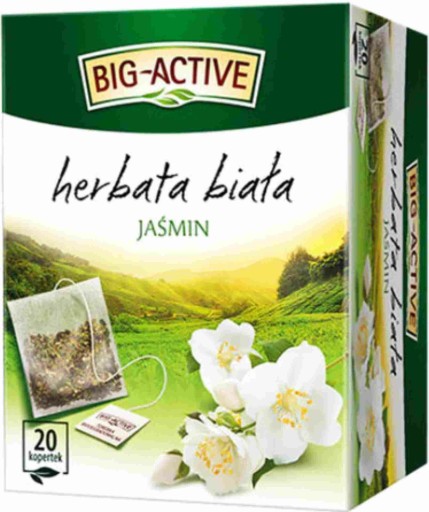 BIG ACTIVE White 20tb s jazmínom