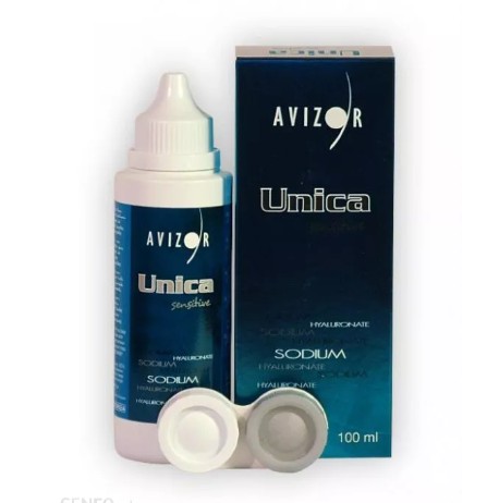 AVIZOR Unica tekutina na šošovky Sensitive 100 ml