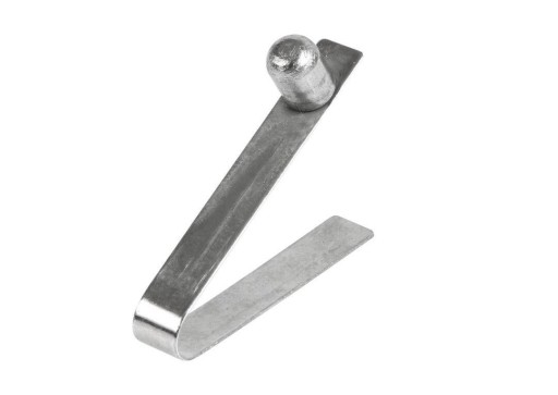 PRUŽINOVÁ ZÁPADKA NA KRÝVANIE TYČ, 9mm