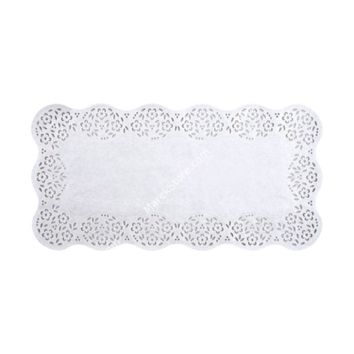 Papierové obrúsky na servírovanie tort 40x20cm 8 ks
