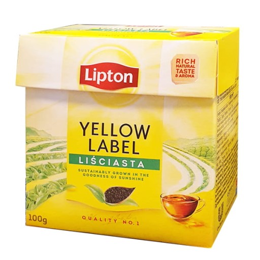 Lipton Yellow Label 100g sypaný čaj