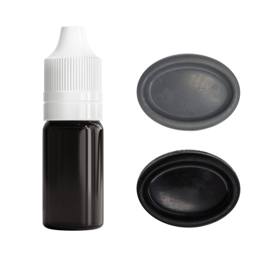 Čierne tekuté mydlo s migrujúcim farbivom 10 ml