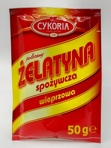 Potravinová želatína z čakanky na bravčové mäso 50 g