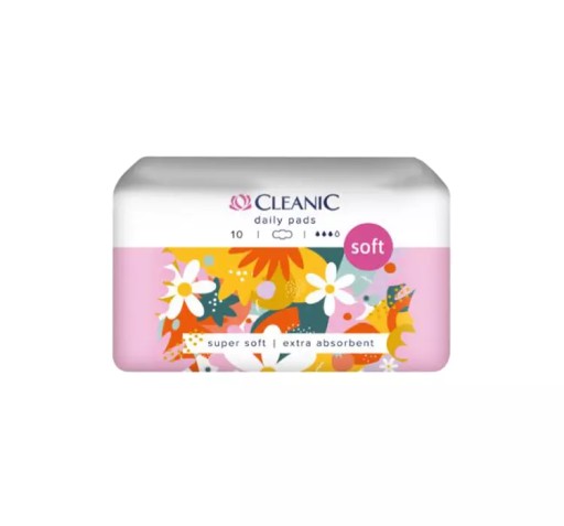 Cleanic Soft Day hygienické vložky 10 kusov