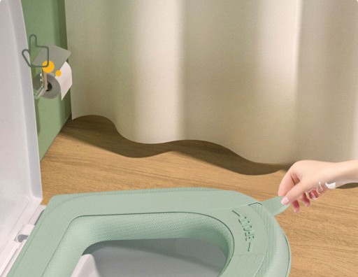 Poťah na WC sedadlo, poťah na WC sedadlo