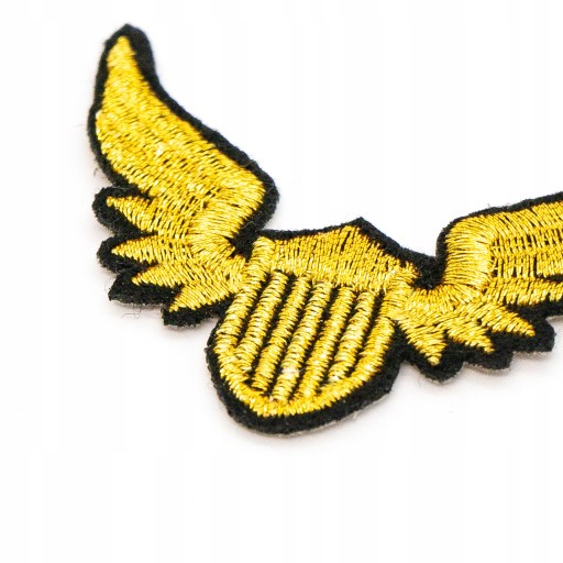 Zlatá nášivka MILITARY WINGS THERMO
