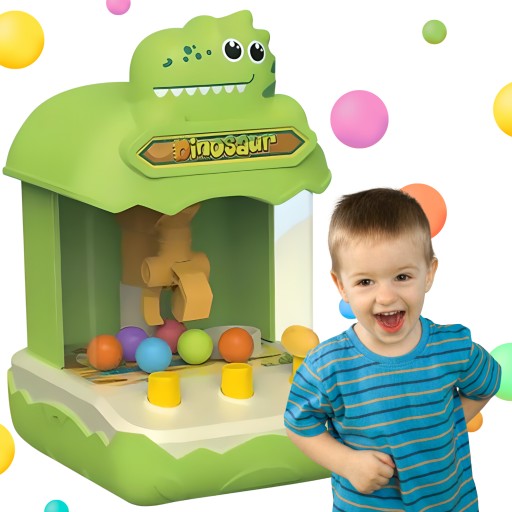 AUTOMATICKÝ LAPAČ HRAČIEK DINOSAUR STROJ CAPÁR