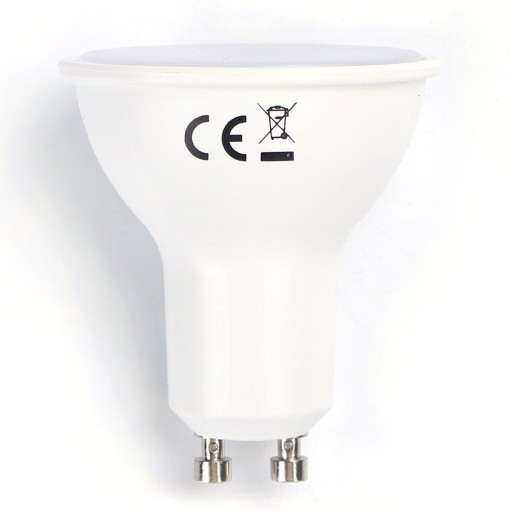 Gu10 LED reflektorová žiarovka 8W=88W 640Lm 3000K TEPLÁ biela silná biela
